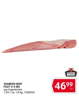 Transgourmet Asaredo Beef Filet 4-5 Ibs Angebot