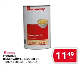 Transgourmet Economy Birnenwürfel gezuckert Angebot