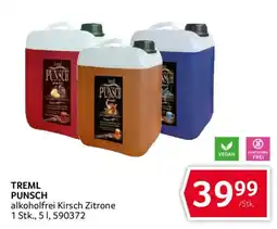 Transgourmet Treml Punsch alkoholfrei Kirsch Zitrone Angebot