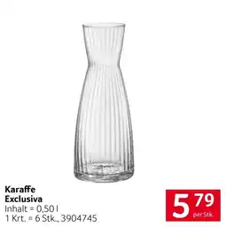 Transgourmet Karaffe Exclusiva Angebot