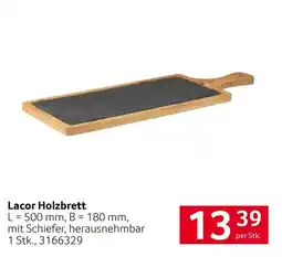 Transgourmet Lacor Holzbrett Angebot