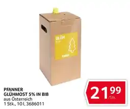 Transgourmet Pfanner Glühmost 5% in Bib Angebot