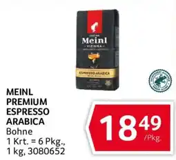Transgourmet Meinl Premium Espresso Arabica Bohnen Angebot