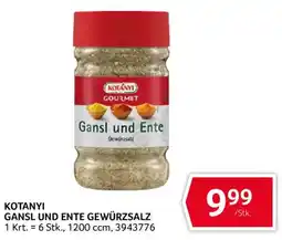 Transgourmet Kotanyi Gansl und Ente Gewürzsalz Angebot