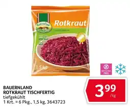 Transgourmet Bauernland Rotkraut Tischfertig Angebot