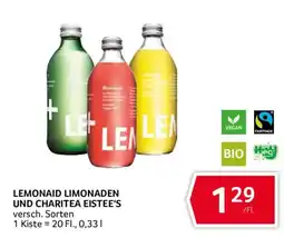 Transgourmet Lemonaid Limonaden und Charitea Eistee's Angebot