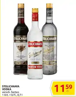 Transgourmet Stolichnaya Vodka Angebot