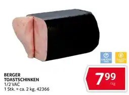 Transgourmet Berger Toastschinken Angebot