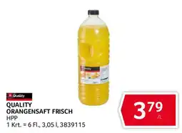 Transgourmet Quality Orangensaft Frisch Angebot