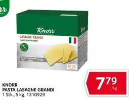 Transgourmet Knorr Pasta Lasagne Grandi Angebot