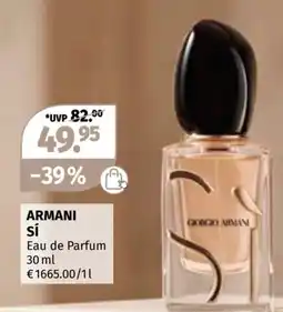 Müller Armani Sí Eau de Parfum Angebot