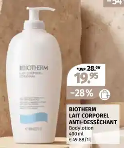 Müller Biotherm Lait Corporel Anti-Desséchant Angebot