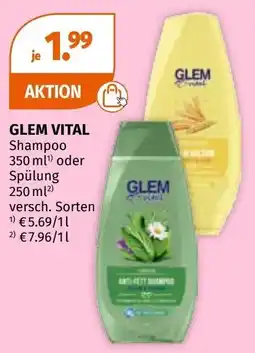 Müller Glem Vital Shampoo Angebot