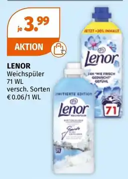 Müller Lenor Weichspüler Angebot