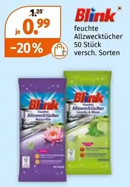 Müller Blink feuchte Allzwecktücher Angebot