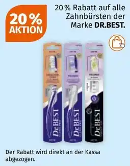 Müller Zahnbürsten der Marke DR.BEST Angebot