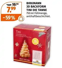 Müller Birkmann 3D Backform Tini Die Tanne Angebot