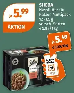 Müller Sheba Nassfutter für Katzen Angebot