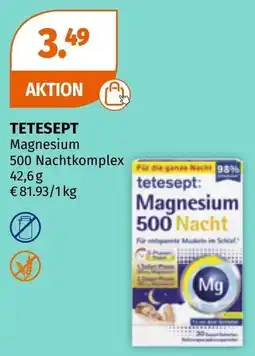 Müller Tetesept Magnesium 500 Nachtkomplex Angebot