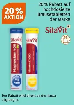 Müller SilaVit Magnesium 400 und SilaVit Vitamin C 1000 Angebot