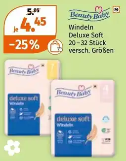 Müller Beauty Baby Windeln Deluxe Soft Angebot