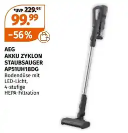Müller AEG Akku Zyklon Staubsauger Angebot