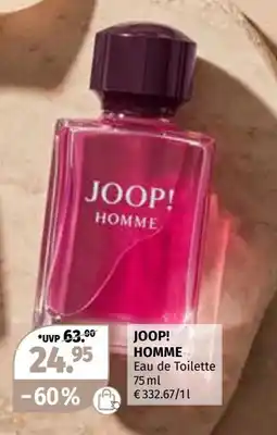 Müller JOOP! HOMME Angebot