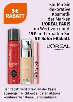 Müller L'ORÉAL PARIS dekorative Kosmetik Angebot