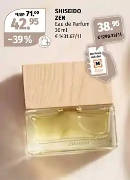 Müller Shiseido Zen Eau de Parfum Angebot