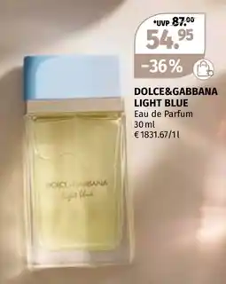 Müller Dolce & Gabbana Light Blue Angebot
