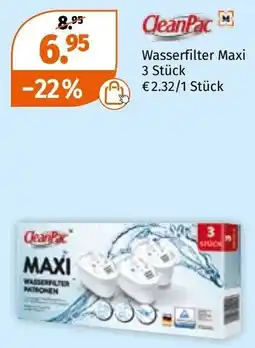 Müller CleanPac Wasserfilter Maxi Angebot