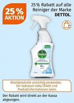 Müller Reiniger Dettol Angebot
