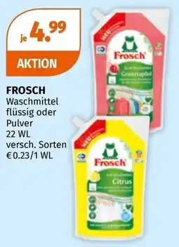 Müller Frosch Waschmittel Angebot