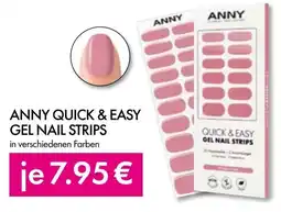 Müller Anny Quick & Easy Gel Nail Strips Angebot