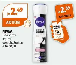 Müller NIVEA Deospray Angebot