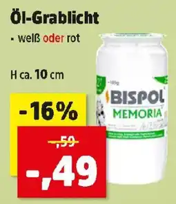 Thomas Philipps Öl-Grablicht Bispol Memoria Angebot