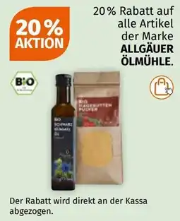 Müller Bio Schwarze Olivenöl Allgäuer Ölmühle Angebot
