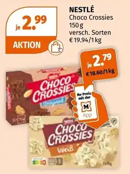 Müller Nestlé Choco Crossies Angebot