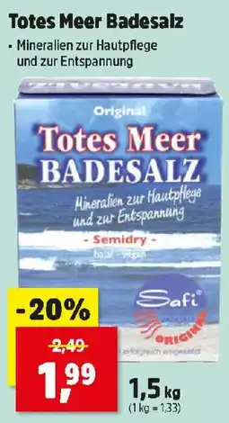 Thomas Philipps Totes Meer Badesalz Angebot