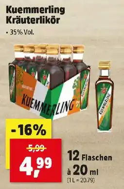 Thomas Philipps Kuemmerling Kräuterlikör Angebot