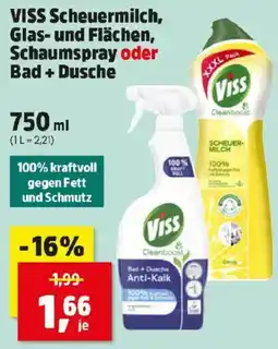 Thomas Philipps VISS Scheuermilch, Glas- und Flächen, Schaumspray oder Bad + Dusche Angebot