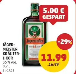 PENNY Jägermeister Kräuterlikör Angebot