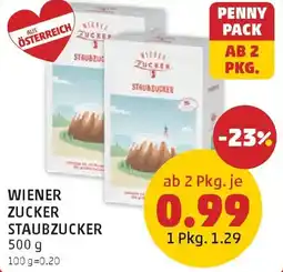 PENNY Wiener Zucker Staubzucker Angebot