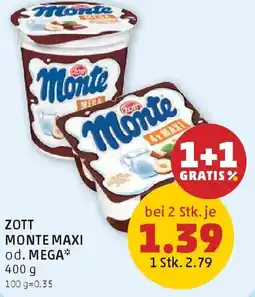 PENNY Zott Monte Maxi Angebot