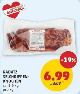 PENNY Radatz Selchrippen-Knochen Angebot