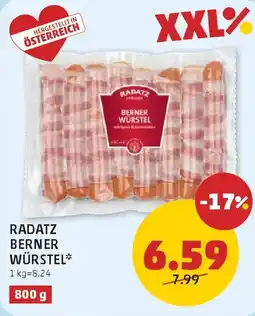 PENNY Radatz Berner Würstel Angebot
