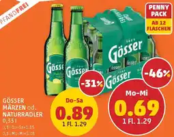 PENNY Gösser Märzen od. Naturradler Angebot