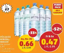 PENNY Vöslauer Mineralwasser Angebot