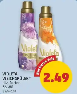PENNY Violeta Weichspüler Angebot