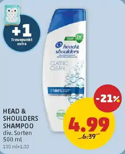 PENNY Head & Shoulders Shampoo Angebot
